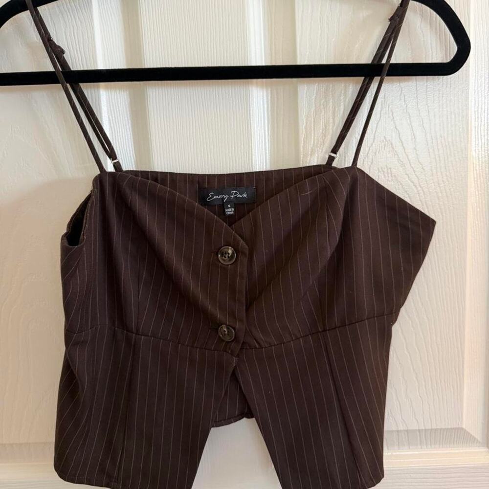 Emory park (astr the label like brand) brown top